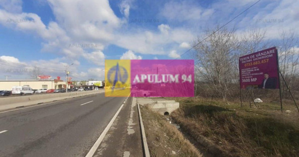 Teren cu potential comercial, bun pentru Showroom.