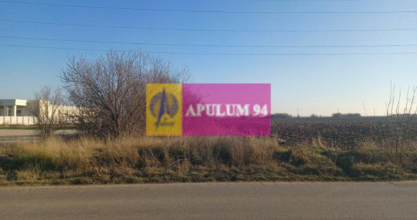 Săbăreni, teren intravilan 8800 mp, pe DJ 602, pretabil...