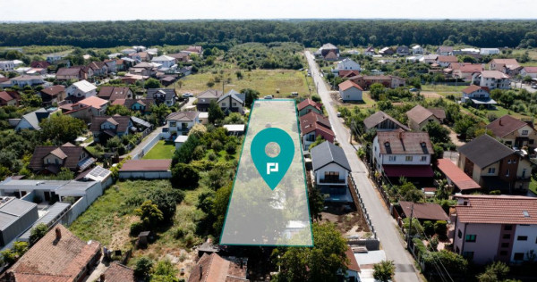 Teren Dumbrăvița lângă Pădurea Verde