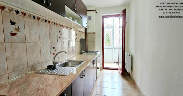 Apartament 2 camere,et.2/4,renovat si partial mobilat,zona Centru-Unic