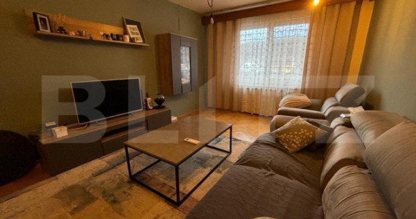 Apartament cu 3 camere, 72 mp utili, zona Tudor