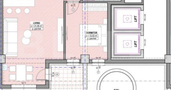 Apartament 3 camere, 61 mp, cu terasa de 30 mp, plata la dez