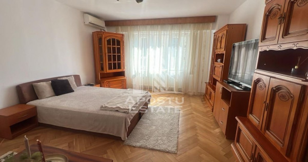 Apartament cu o camera, centrala proprie in zona Lipovei