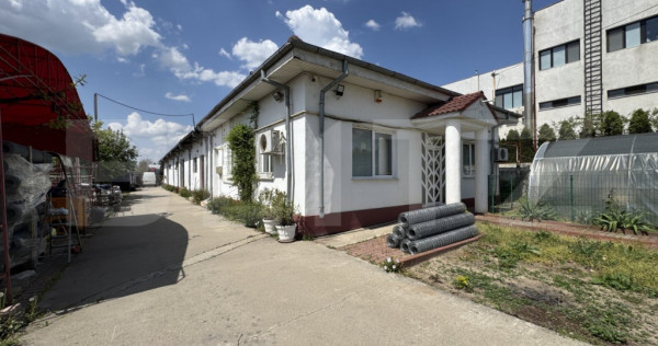 Spațiu industrial tip hală cu birouri, acces tir, 2 rampe,