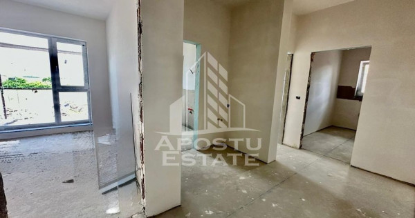Apartament cu 2 camere, etaj intermediar, decomandat, Giroc