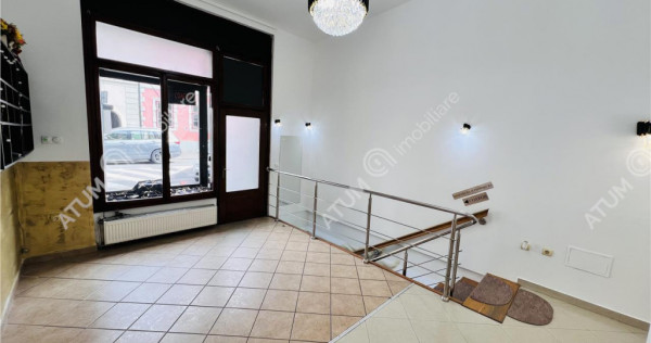 Spatiu comercial de 107 mp utili zona ultracentrala din Sibi
