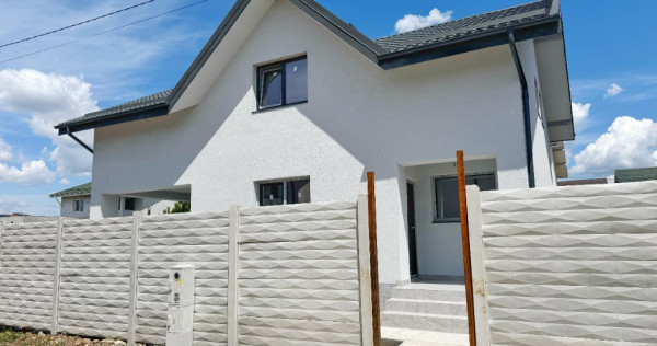 Vila individuală P+M || 4 camere || 3 băi || teren 308mp ||