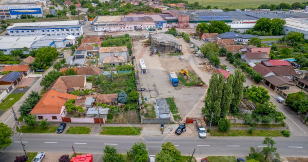 Platforma betonata de inchiriat 5380 mp Aradul Nou,Arad