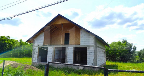 Casa spatioasa la rosu, 2024, 2800 mp teren, zona Andrieseni