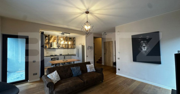 Apartament de lux in vila cu 3 camere, 2 bai, 79 mp, garaj,