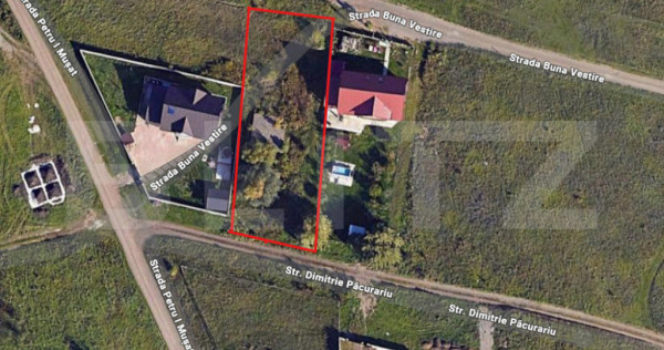 Teren intravilan 1000 mp &ndash; Șcheia | Deschidere la 2 stră