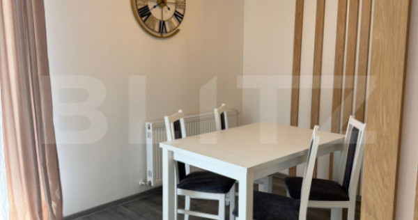 Apartament 2 camere, semidecomandat, 53 mp, mobilat si utila
