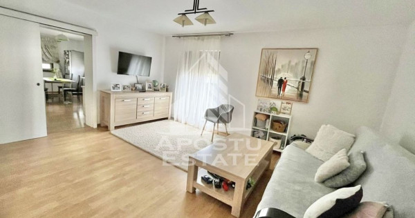 Duplex cu 4 camere si 2 bai complet mobilat si utilat in Giroc.