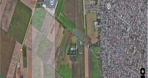 Teren intravilan de constructii Centura-Minerva 30.000 mp cu