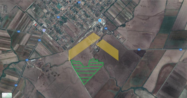 19.5 HA teren intravilan de localitatea Cermei