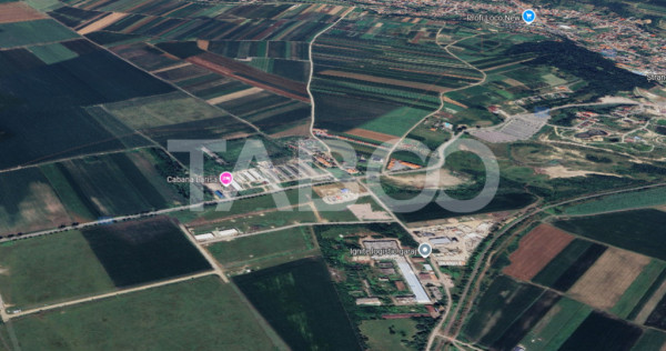 Teren de vanzare 1722 mp zona industriala constructie hala O