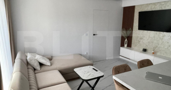 Apartament ultrafinisat! 3 camere, terasa, bloc 2025, zona P