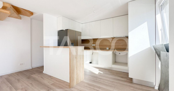 Apartament cu 4 camere 105 mp pe 2 nivele in vila noua cu pa
