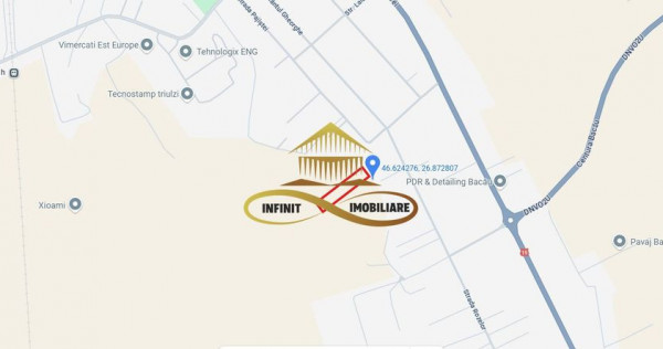 Teren intravilan de vanzare in Hemeius Bacau 1725 mp