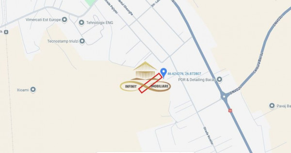 Teren intravilan de vanzare in Hemeius Bacau 1725 mp