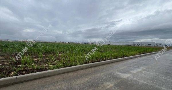 Teren intravilat de 36122 mp cu PUZ situat in zona Industria