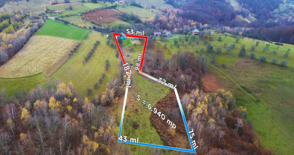 GRATIS O CASA + Teren de vanzare ideala cabana-PRIVELISTE...