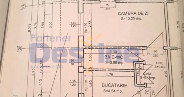 ALEXANDRU CEL BUN, Apartament 2 camere nedecomandat, 50 mp,
