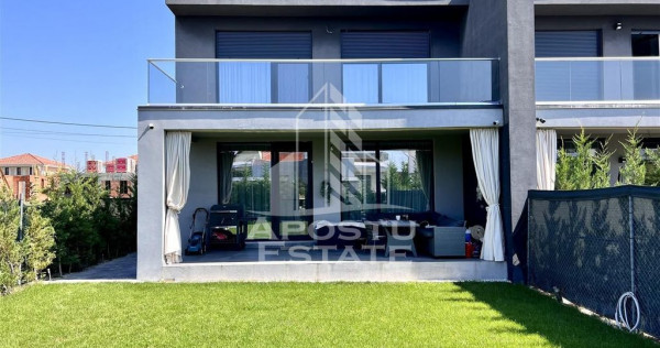 Jumatate de duplex modern, mobilat utilat, Dumbravita