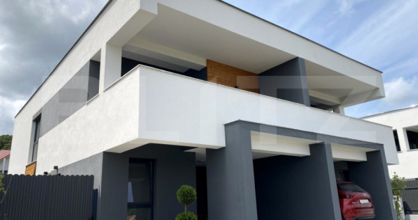 Casa tip duplex, la cheie, ultrafinisata, ansamblu privat in