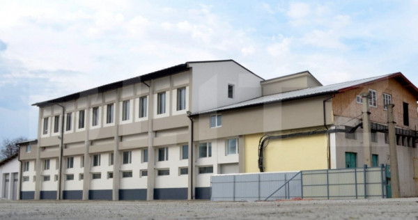 Spatiu industrial, 1890 mp + teren 10450 mp, zona Burdujeni