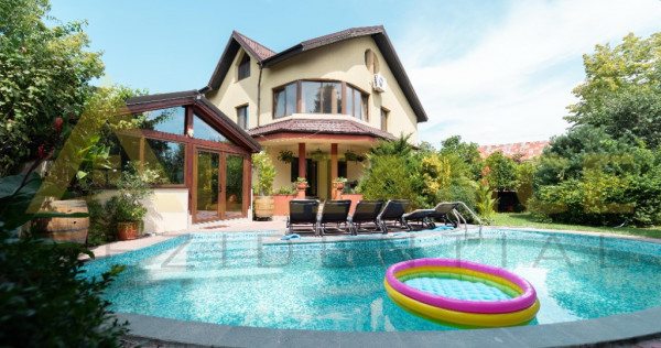 {Soseaua Oltenitei} Vila cu 7 camere, LUX - 766 mp teren - Piscina