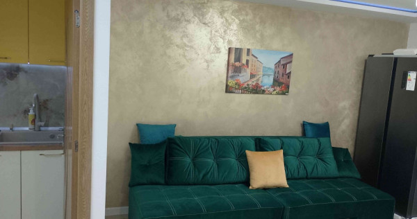 Garsoniera Mobilata și utilată cu finisaje și dotări lux Craiovei