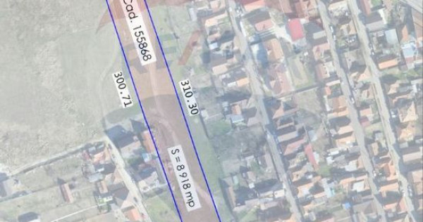 De vânzare Teren 8918 mp intravilan în Oradea -Str. Clu...