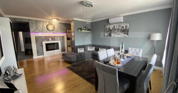 Apartament SUPERB 3 camere, 81 mp utili, garaj, 2 bai- zona