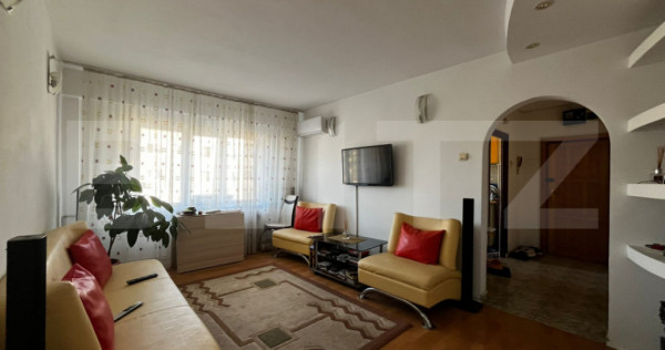 Apartament cu 3 camere, 70 mp, Mircea cel Batran