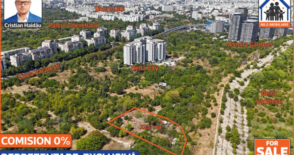 Teren 2357mp | Calea Vacaresti - Sector 4 | POT 70-80% |