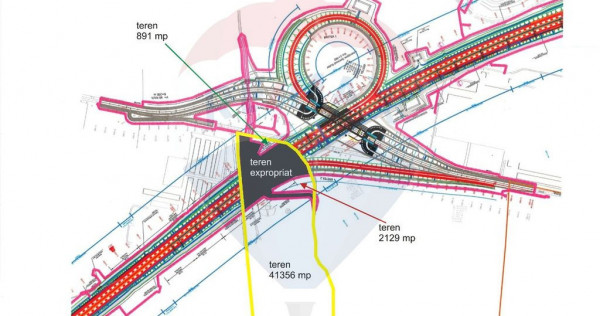 Terenuri Investitie 43485 mp Ungheni-Mures / Autostrada