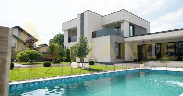 Vila de lux P+1E || 5 camere 5 bai + dressing || 850mp teren