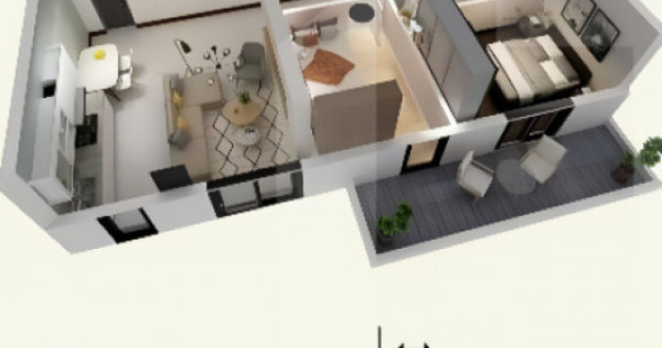 Apartament 3 camere Torontalului, parter, bloc nou