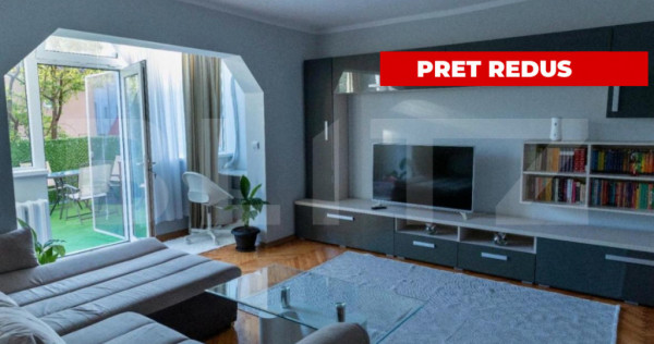 Apartament de inchiriat, cu 3 camere, terasa 20mp- Complexu