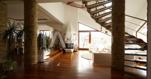 Casa individuala de inchiriat cu 4 camere si 510 teren liber