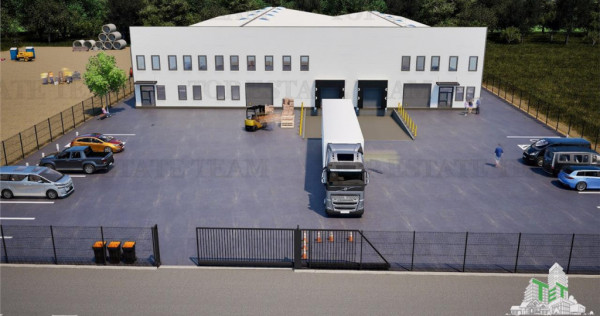 Teren cu Autorizatie pentru Hala in Balotesti