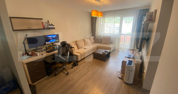 Apartament 2 camere, 50 mp, etaj intermediar, balcon, zona C