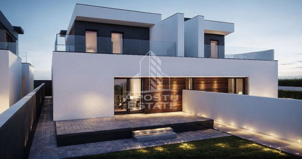 Duplex modern,4 camere2,bai,carport Giarmata