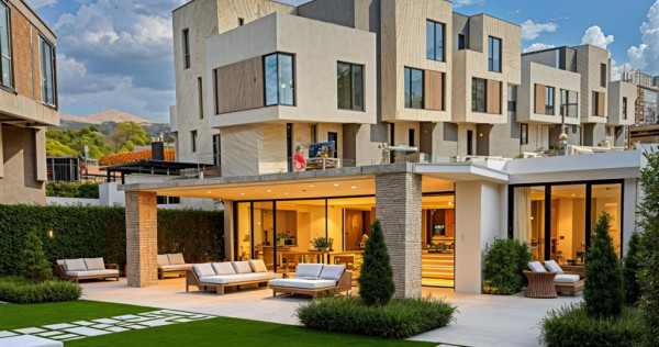 Casa luxury cu garaj la parter piscina in complex / Buleva