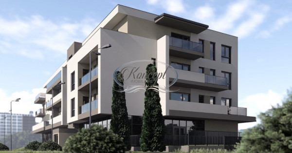 Apartament nou in cladire NZEB, zona Sesul de sus