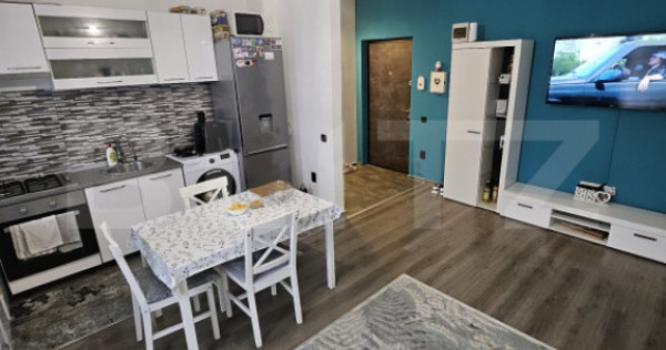 Apartament semidecomandat cu 2 camere, etaj intermediar, zon