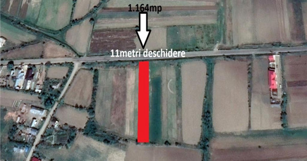 De 3 loturi teren Extravilan in Garoafa total 8664mp