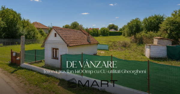 Teren intravilan 1400mp în Gheorgheni