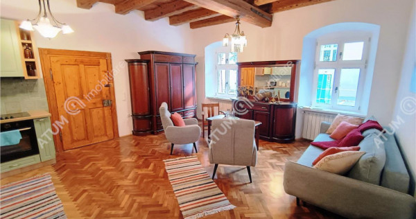 De inchiriat apartament unicat cu 2 camere langa Piata Mare